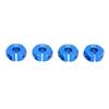 4Pcs 12mm Wheel Hex Drive Hub Adapter Combiner Coupler with Pins Screws RC Car Replacement Parts for 1 10 RC Car