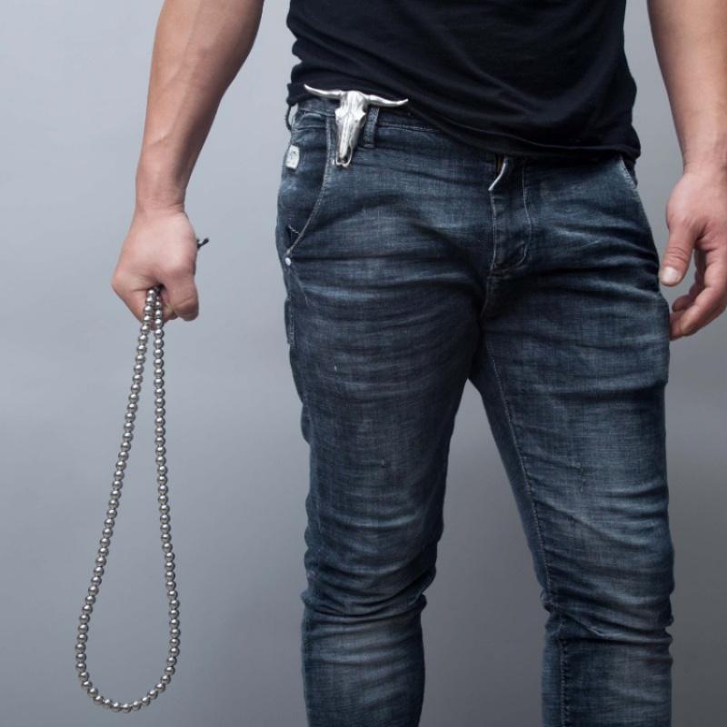 1ks taktický 10mm/0,3in ocelový řetízek Buddha korálky Náramek na ruce Náhrdelník pro sebeobranu EDC Outdoor Tools Sebeochrana Přežití