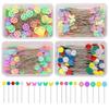 Flower Head Pins Sewing Pins Flat Head Straight Pins Quilting Pins Sewing Patchwork Needle for Sewing Projects
