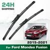 For Ford Mondeo Fusion 5 2015-2021 2016 2017 2018 2019 2020 Wiper Front Wiper Blades Windshield Windscreen Window Brush 28"+28