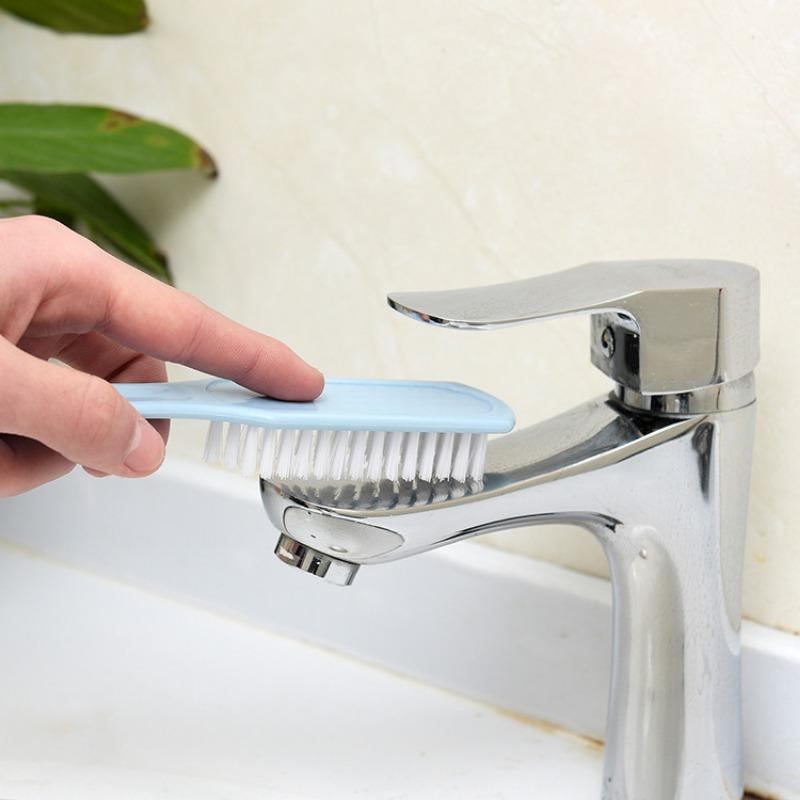 3pcs Plastic Cleaning Brush Set Soft Bristle Shoe Brush Laundry Scrub Brush