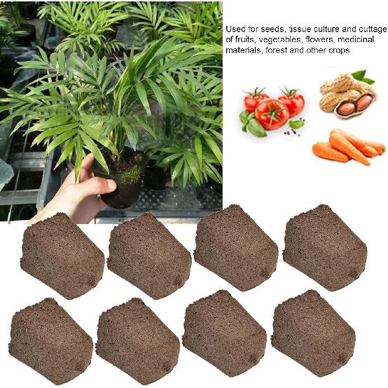 50 Pack Grow Sponges, Seed Pods Replacement Root Growth Sponges, Seed Starter Plugs Growth Plugs for Seed Starting, Hydroponic and Soil Applications
