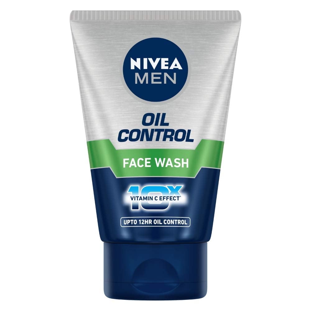 Nivea Men Face Wash for Oily Skin (10X Vitamin C Effect) - 100 Gm