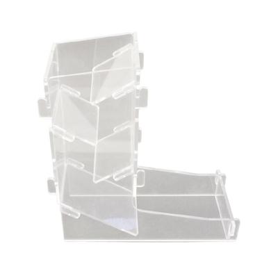 Board Game Rolling Tower Acrylic Clear Dices Tower Portable Easy Roller Dices Dispenser Roller for Desktop Board Game
