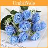 Rose Silk Flower Arrangement Decorative Gift For Home And Event Use