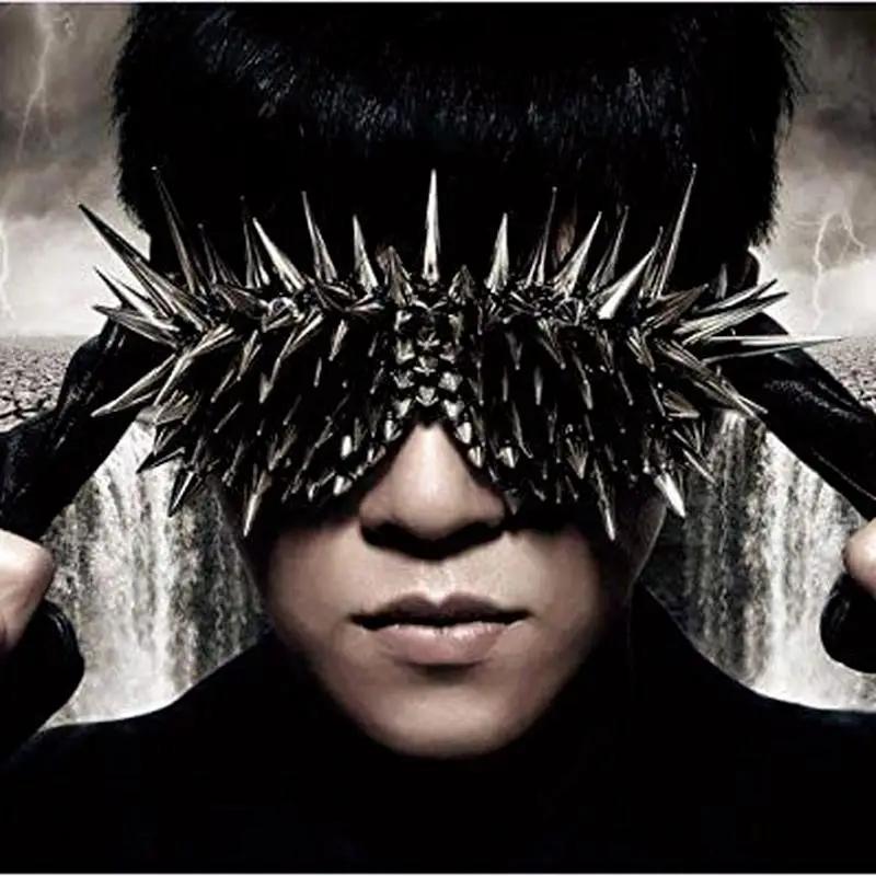 10 pz/set 55 MILLIMETRI Solido Punk Proiettile Grandi Spikes Rivetti In Pelle di Metallo FAI DA TE Argento Vite sul Cono Borchie per Vestiti Cosplay