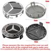 Adesivo per Auto Per Benz Caldo 75mm Coprimozzi Centrali Ruota Auto Accessori Emblema Auto Per Mercedes Benz Maybach AMG W212 W213 CLE CL G