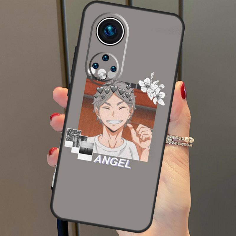 

Haikyuu Сугавара Коуши Чехол для Honor 50 Lite Чехол для Huawei P20 P30 P40 Pro Nova 9 5T P Smart 2021 8X 9X 10i Huawei P50 Pro
