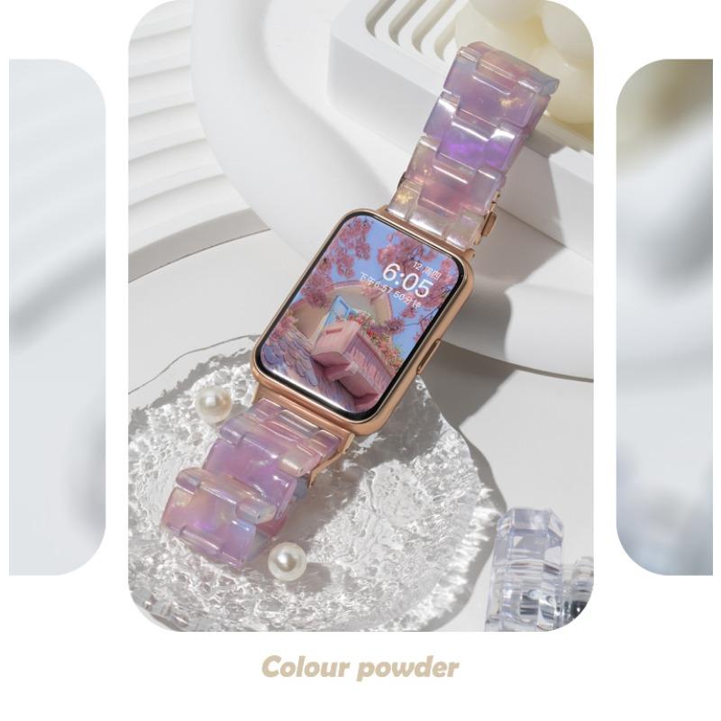 Harzarmband für Samsung Galaxy Fit 3 Uhrenarmband Correa Armband Kompatibel mit Galaxy Fit 3 Armband Zubehör