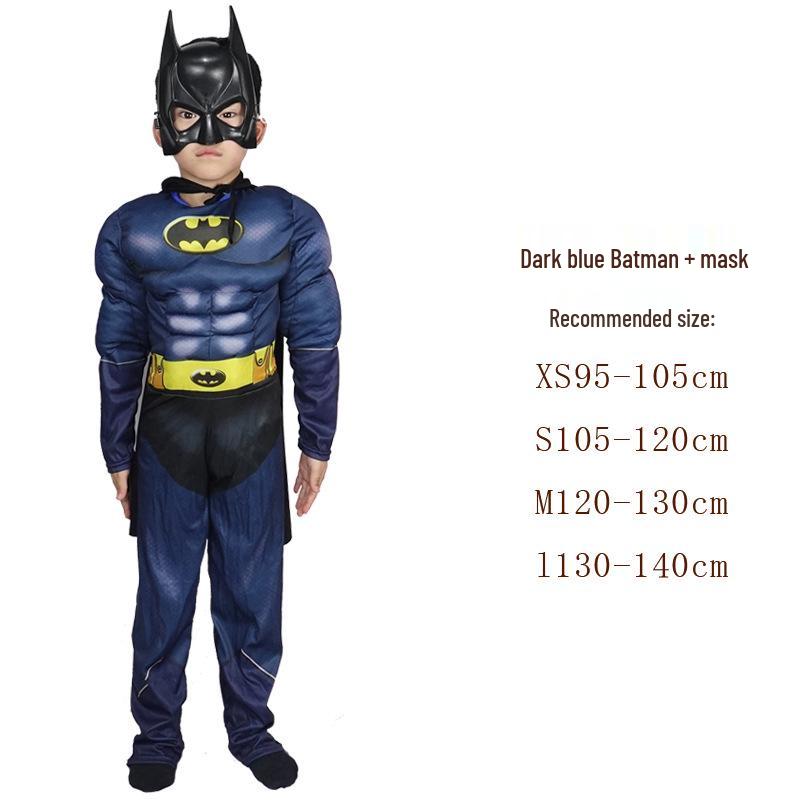 Halloween Batman Kids' Muscle Costume