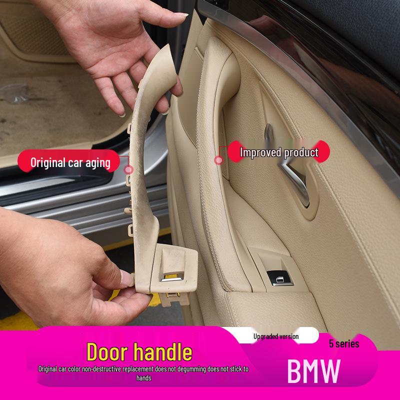 Kohlefaser Interieur Armlehnen Griff für BMW 5er F10/F18 - Rechtslenker