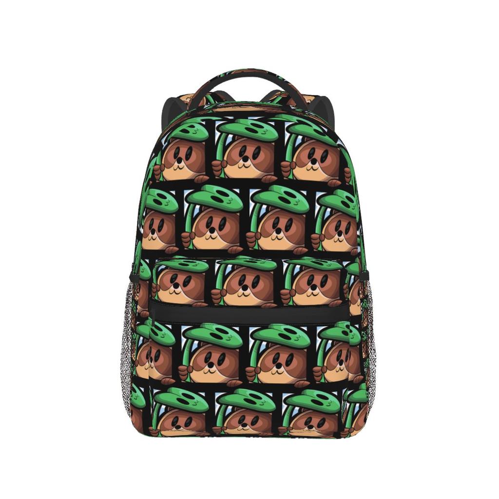 Tenuki Tanuki Backpack Student Boys Girls BookBag Children School Bag Laptop Shoulder Bags for Men Women