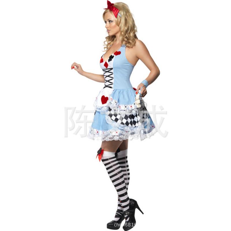 Female poker clothes, color playing clothes, purchasing game clothes, pirate clothes uniforms