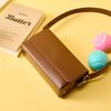 Chain simple small square bag portable shoulder armpit bag leather commuter versatile women's messenger bag