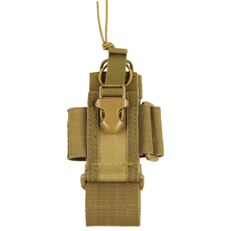 6 Style Tactical Molle Radio Holder Portable Walkie Talkie Pouch Case Radios Holster Bag Camping Hunting Accessories