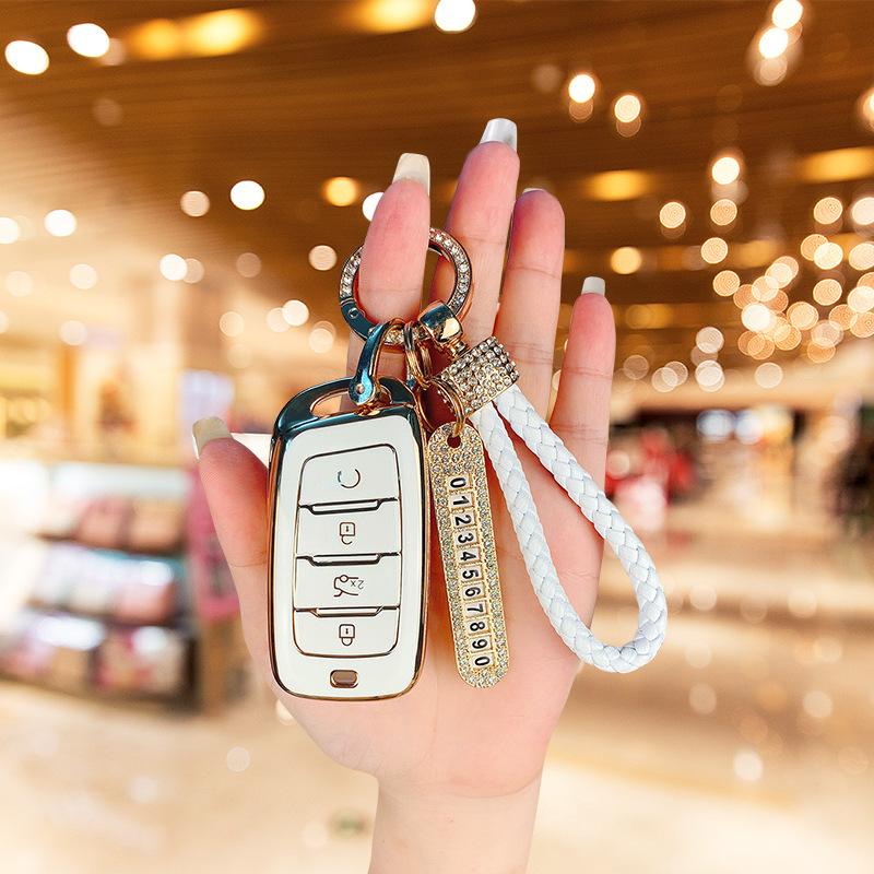 Applicable To Changan Cs95 Key Set cs85Coupe Auchan X7 Buckle Cs35plus Kesai Pro Kaicheng F70