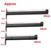 1 paire Support Mural 2x Étagère Robuste Planche d'Échafaudage Support Flottant Fer Industriel Support Table 20cm/25cm/30cm