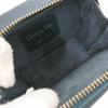 Used AUTHENTIC Dior 43 MA 0261 Mini Saddle Shoulder Bag blue Leather