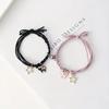 Cartoon Heart and Rabbit Butterfly Bracelet with Attracting Magnets for Women and Couples