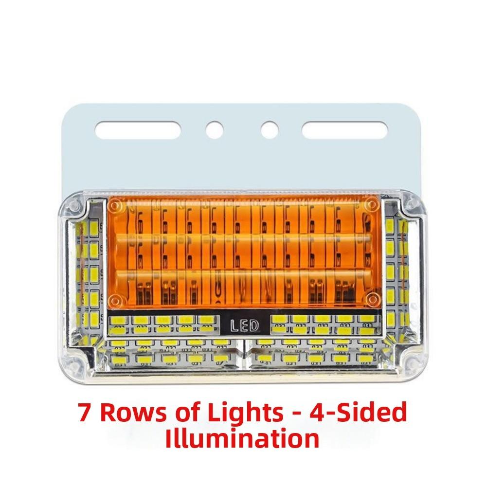 

Waterproof Design 24V LED Side Marker 48 High-brightness LEDs жёлтый