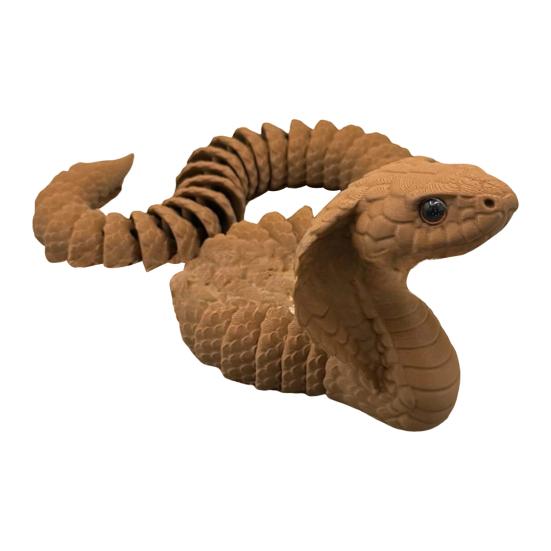 

Змея Орнамент Смелый Дизайн Змея 3D Печать Фигурка Драматичная Статуэтка Змеи Взрослый Снятие Стресса Непоседа Игрушка