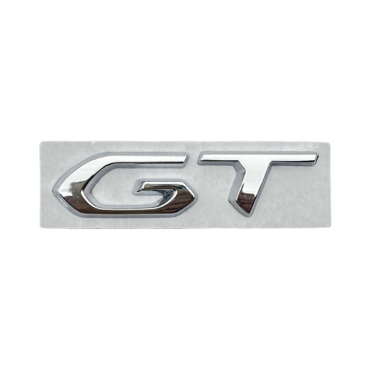 Peugeot GT Emblem for Personalized Car Modification серебряный