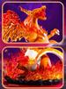 Playfulism Pokémon Charizard & Eevee Gigantamax Figures with Gengar & Pikachu Shining Moments Merchandise