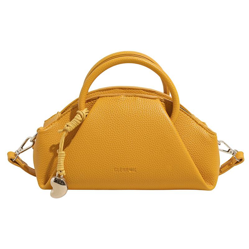 New Casual Portable Small Square Bag Women's Fashion Solid Color Shoulder Messenger Bag