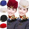 Costume Props Costume Accessories Work Cap Party Hats Air Hostesses Hat Beret Hat Stewardess Hat