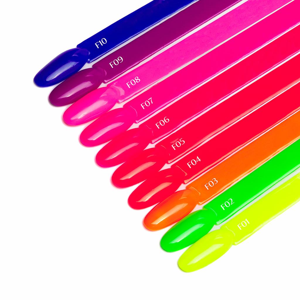 Ocho Nails Lakier Hybrydowy Fluo F06 -5 G