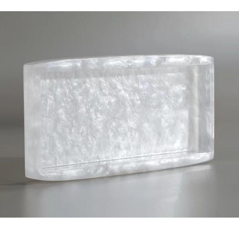Hotel-Style Refillable Pump-Action Hand Sanitizer Bottle and Bathroom Shelf Tray Set