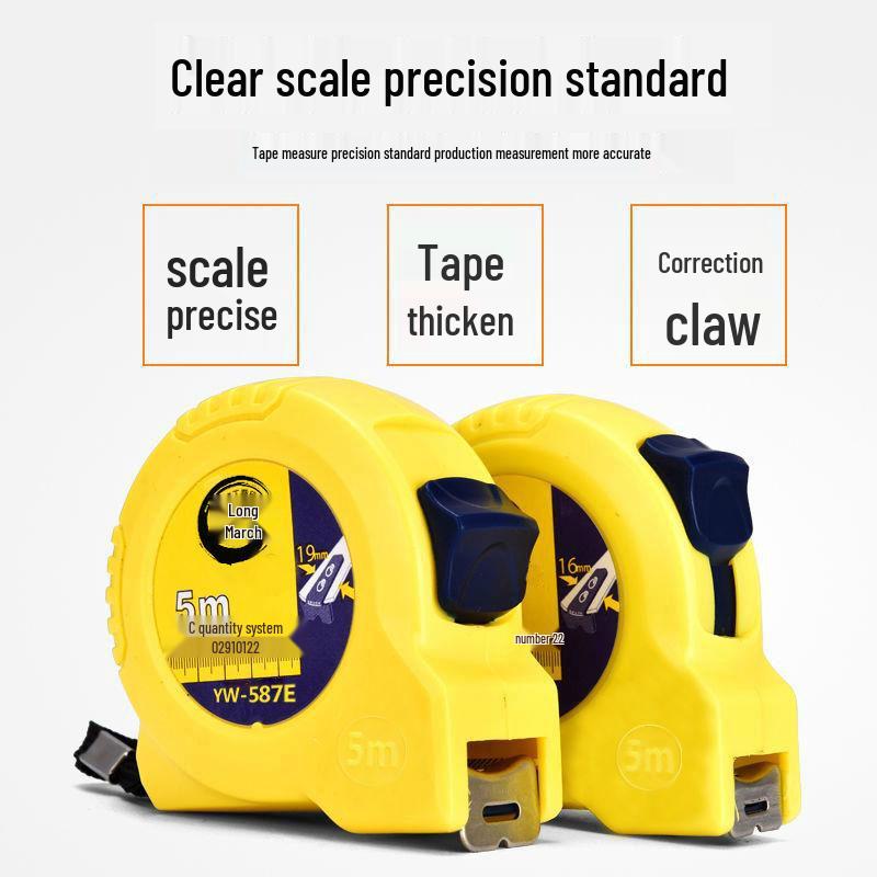 Durable High-Precision Tape Measure: 3m, 5m, 7.5m, 10m Options