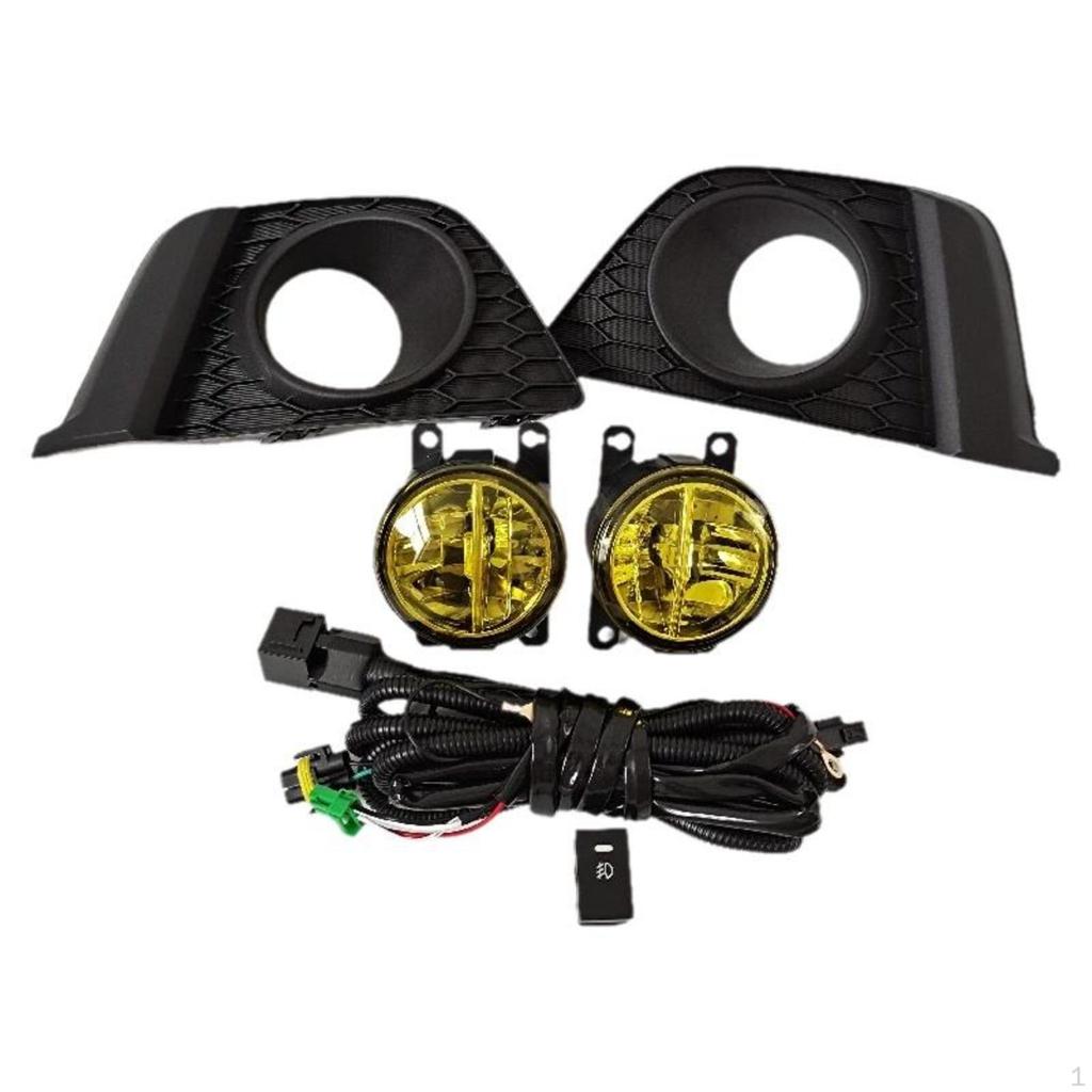 LightEmitting Diode Fog Light Assembly, Clear Lens, daylight Running (DRL), Compatible with