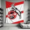 1. FC Köln Wall Hanging Printed Fabric Blanket Decorative Tapestries for Bedroom Living Room Home Decor