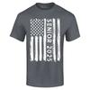 Senior 2025 American Flag T-shirt Graduation Shirt