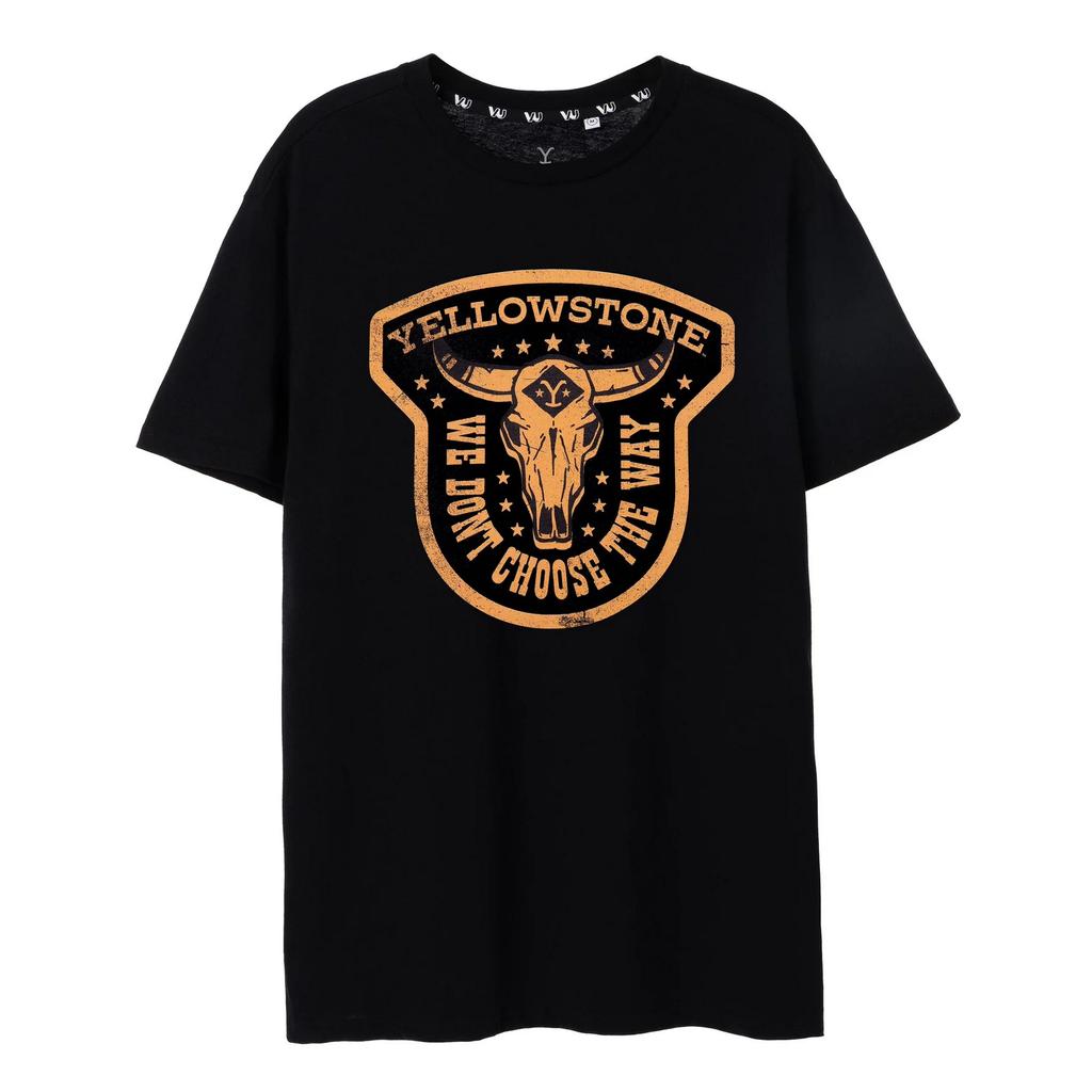 Yellowstone Mens We Don´t Choose The Way Short-Sleeved T-Shirt