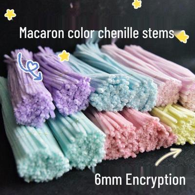 Dinosaur Doll Macaron Twist Sticks: DIY Chenille Stems for Kids' Educational Toys