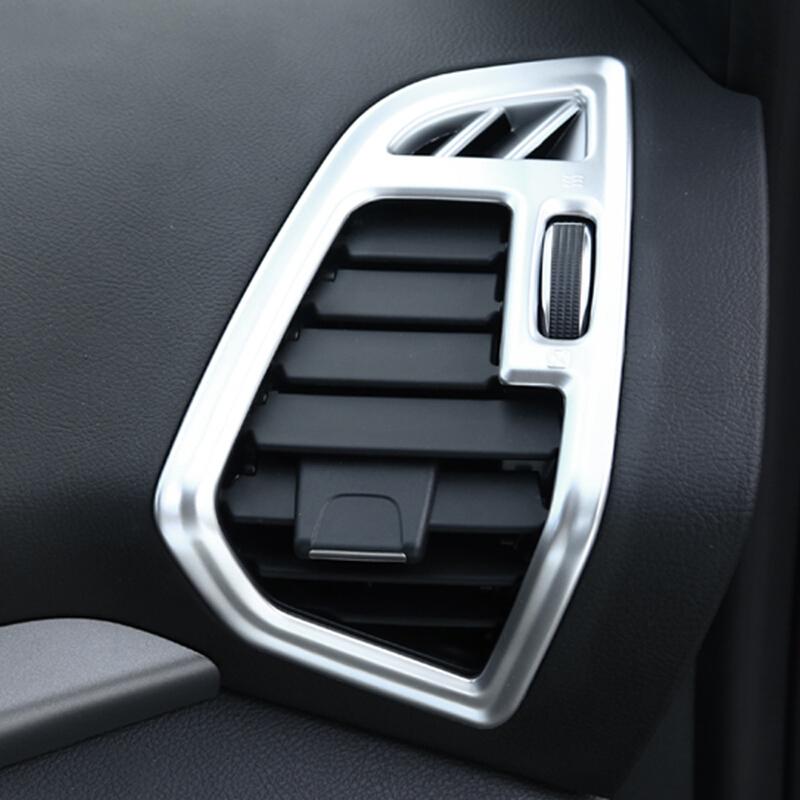 2016 2017 For Ford C-MAX-Car Left And Right Air Outlet Cover Trim-Car Interior Styling Sticker Accessories ABS Matte