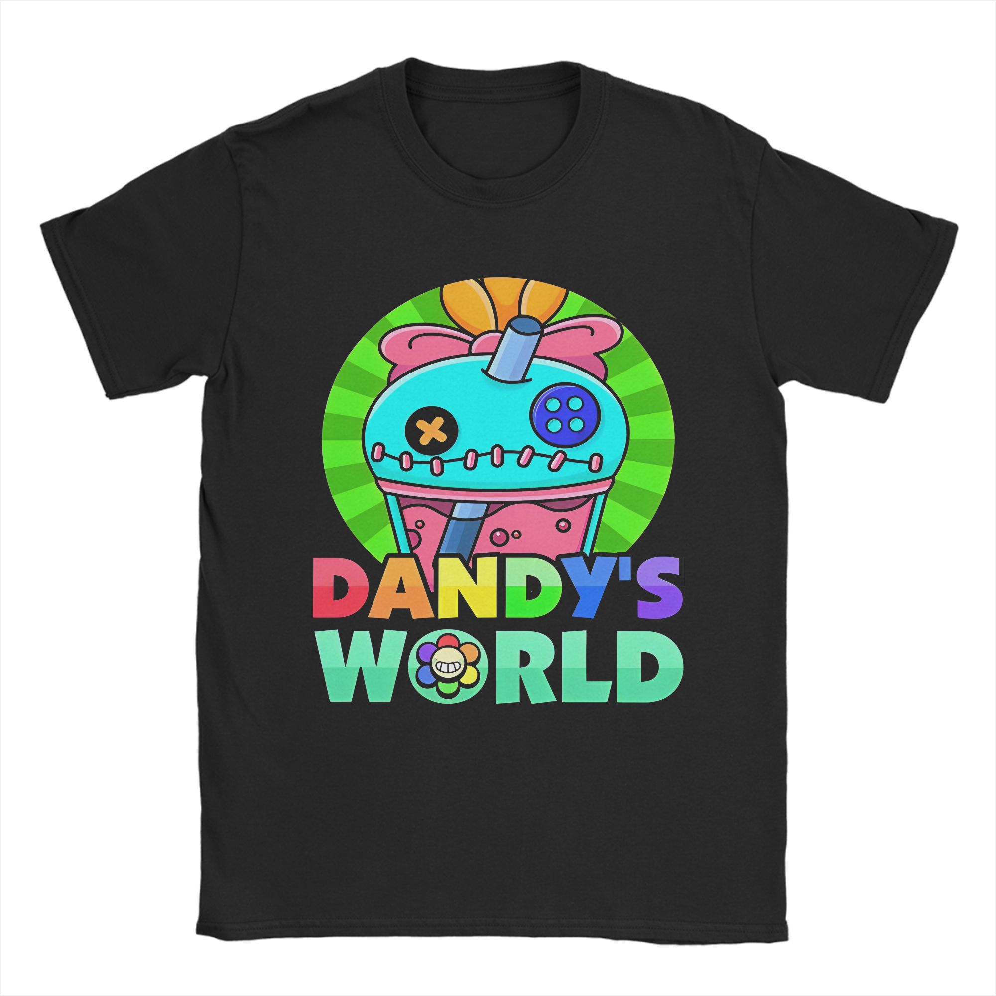 

Повсякденна футболка Casual Dandys World для чоловіків, бавовняна, з коротким рукавом, з круглим вирізом, літній одяг S