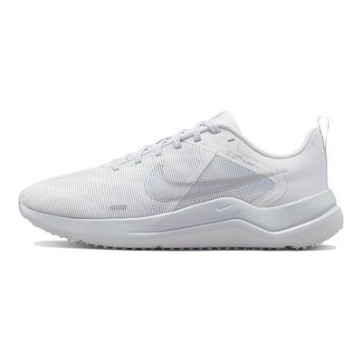 Downshifter 12 White Metallic Silver Women Sneakers Pure-Platinum DD9294-100