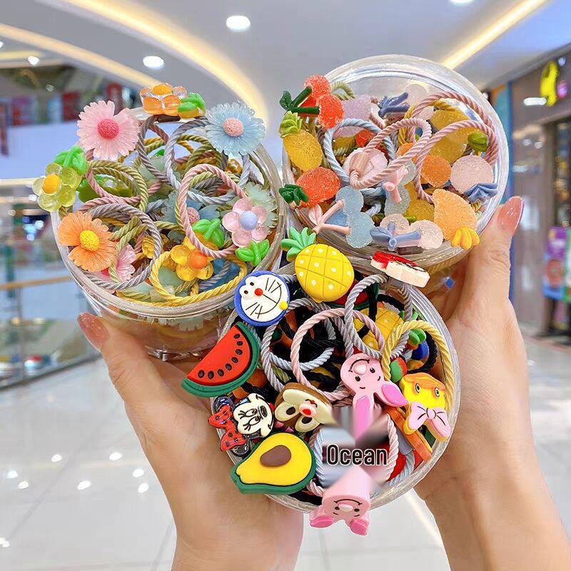 Elasticuri de păr durabile și delicate pentru bebeluși și fetițe - Accesorii de păr care nu deteriorează