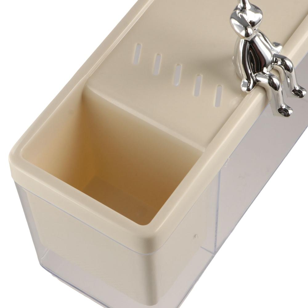 Amphibisches Ökologisches Becken aus Kunststoff Transparentes Aquarium Heimdekoration Aquarium Zuhause