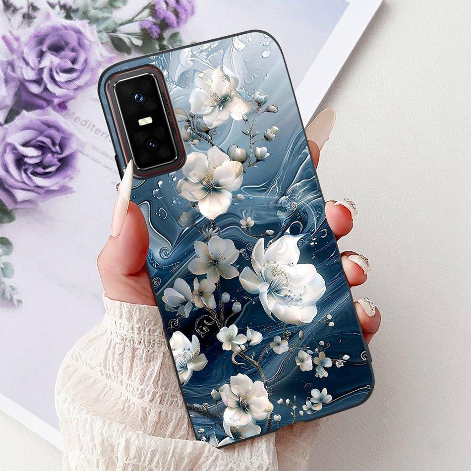 For Infinix GT 30 Pro X6873 2025 Elegant Floral Butterfly Phone Case For Infinix GT30 Pro 5G Soft Silicone TPU Cases