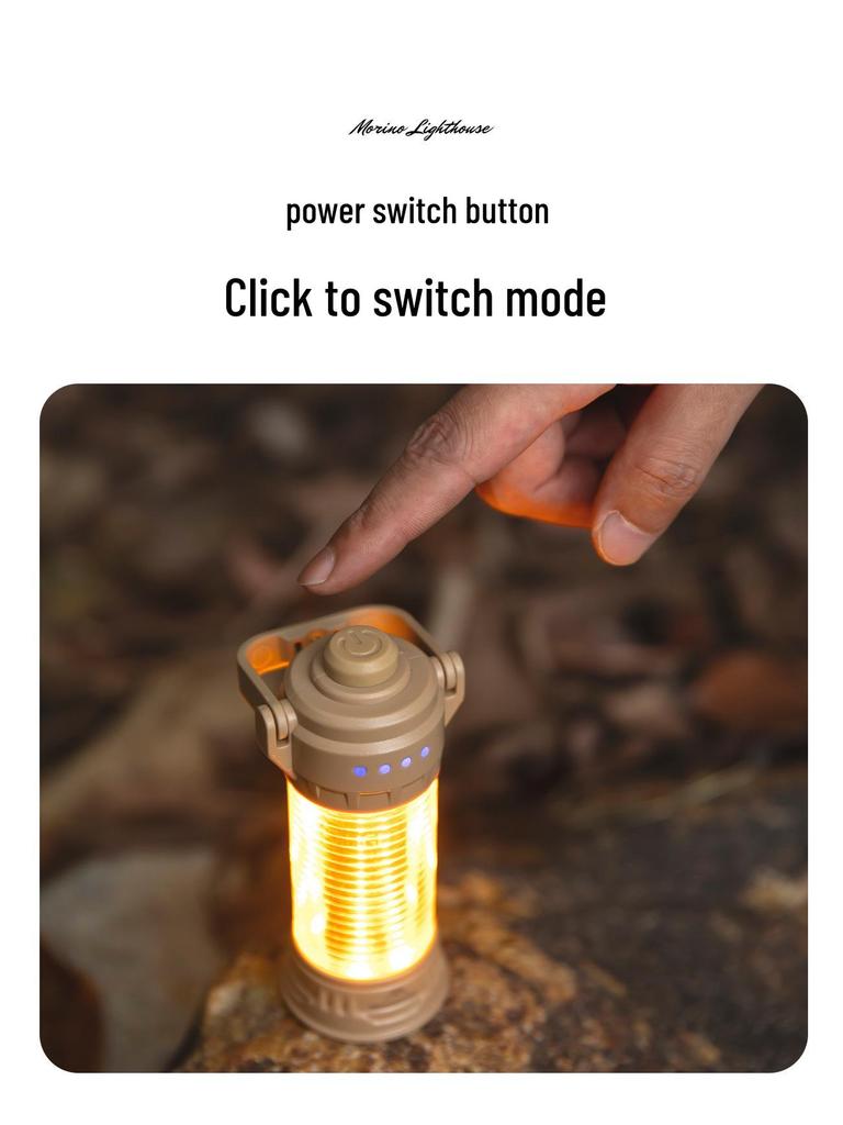 New Mountain Wireless Waterproof Portable Camping Lantern