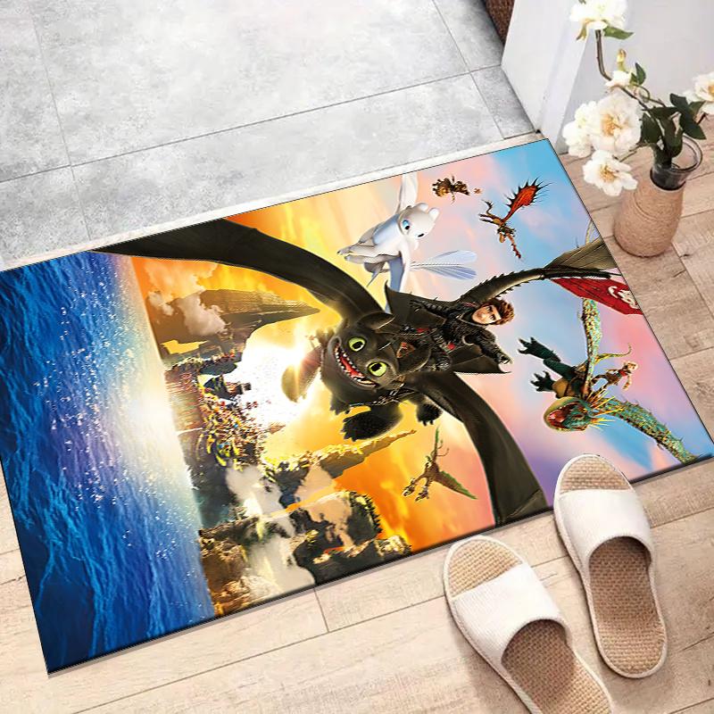 Toothless Polyester Carpet, Soft Indoor Mat for Office Chair, Living Room, Computer Desk - Decorative Home Office Rug Design