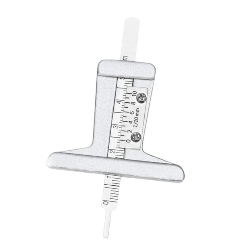 Corrosion Resistant Tire Depth Measuring Tool With Clear Markings For And Handmade Enthusiasts