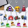 Funny Horrible Game R.E.P.O Keyrings for Accessories Bag Key Chain Ring Jewelry Fans Gifts Horror Keychain Llaveros