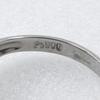 Ring Pt900Platinum/opal/diamond #4.9(US Size) 3.2g Women Used