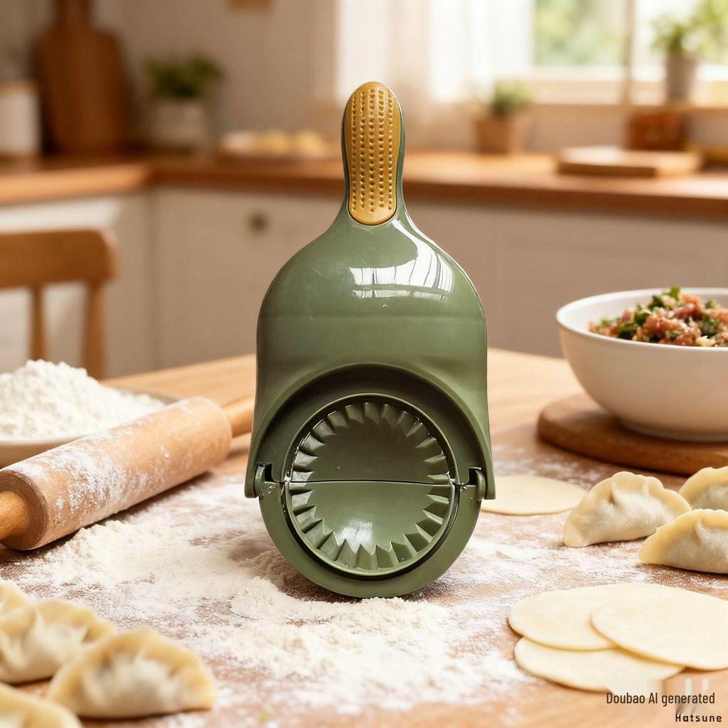 Handmade Dumpling Skin Maker: Press for Steamed, Boiled, and Egg Dumplings
