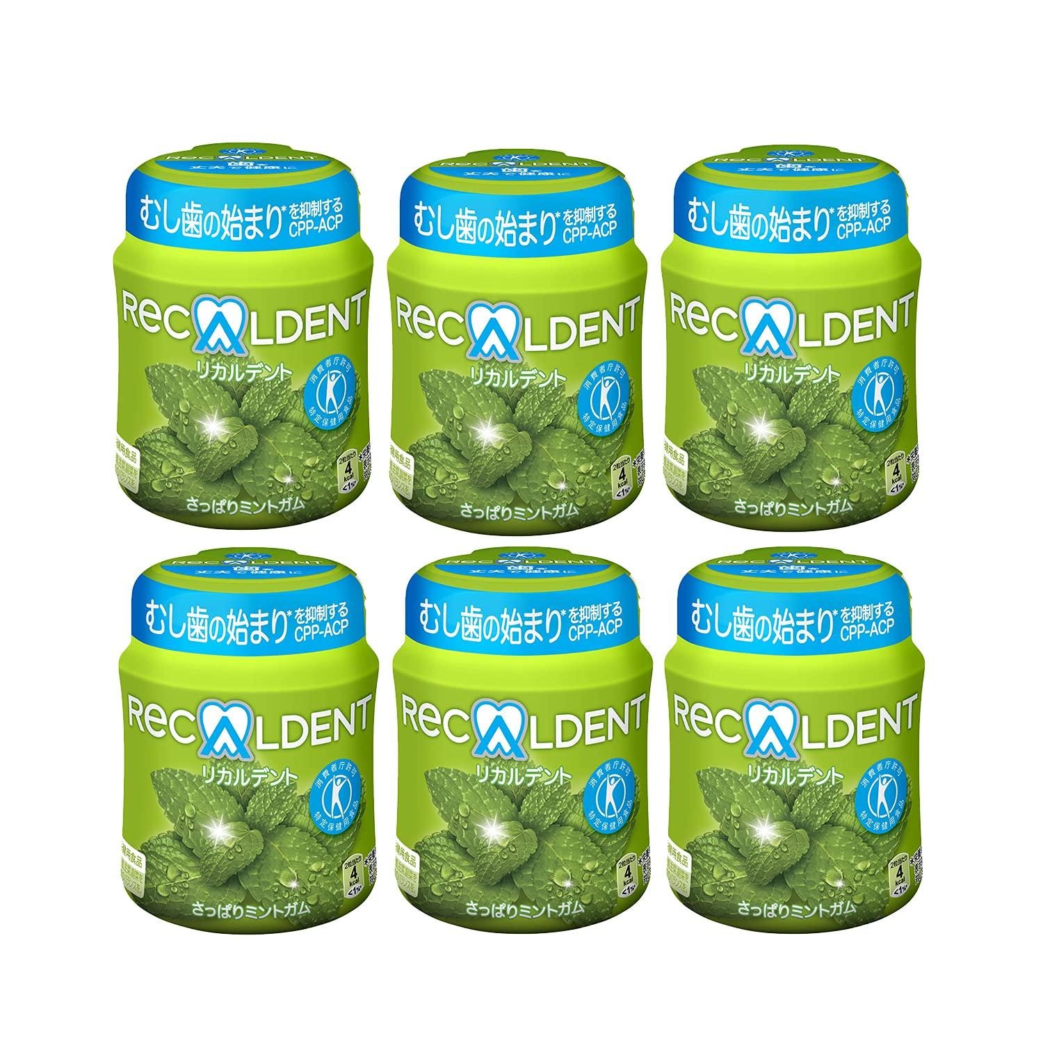 

Бутылка жевательной резинки Recaldent Refreshing Mint R 140 г x 6 шт.